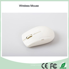 Material promocional de ABS Blanco Color Mini Wireless Computer Mouse